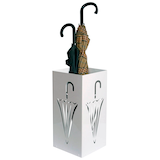 Artikelbild 1 für SZ Metall Schirmständer Umbrella 32661 weiß, Stahl, Artikelnummer 442576
