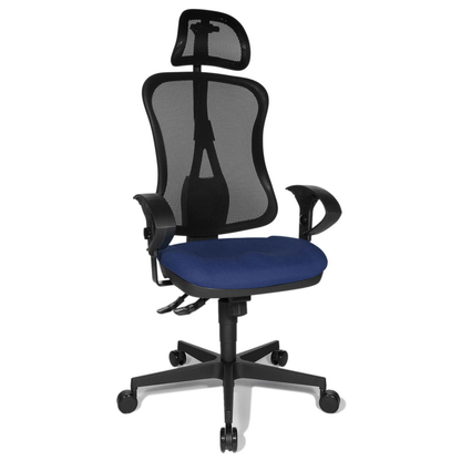 Artikelbild 2 für Topstar Bürostuhl Head Point SY, HE200 G26X Stoff blau, Gestell schwarz, Artikelnummer 414367