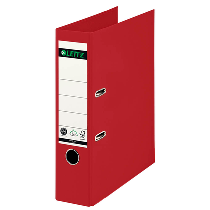 Artikelbild für LEITZ 1007 Ordner rot Karton 8,0 cm DIN A4, 1 St., Artikelnummer 433767