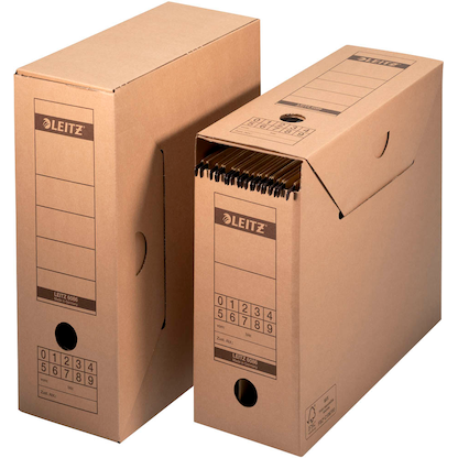 Artikelbild für LEITZ Archivboxen braun 12,0 x 32,5 x 27,5 cm, 10 St., Artikelnummer 666081