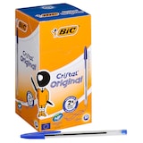 Artikelbild 1 für BIC Kugelschreiber Cristal transparent, Schreibfarbe: blau, 50 St., Artikelnummer 831453