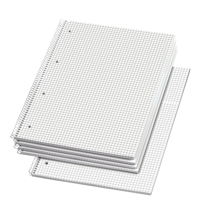 Artikelbild 2 für office discount Collegeblöcke kariert DIN A4 Innenrand, 5 Blöcke, Artikelnummer 203075