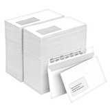 Artikelbild 1 für office discount Briefumschläge DIN lang mit Fenster weiß haftklebend 500 St., Artikelnummer 116962