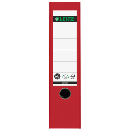 Artikelbild 2 für LEITZ 1007 Ordner rot Karton 8,0 cm DIN A4, 1 St., Artikelnummer 433767