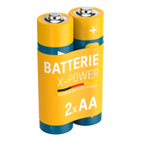 Artikelbild 1 für ANSMANN Batterien X-POWER Alkali-Mangan Mignon AA 1,5 V, 2 St., Artikelnummer 279889