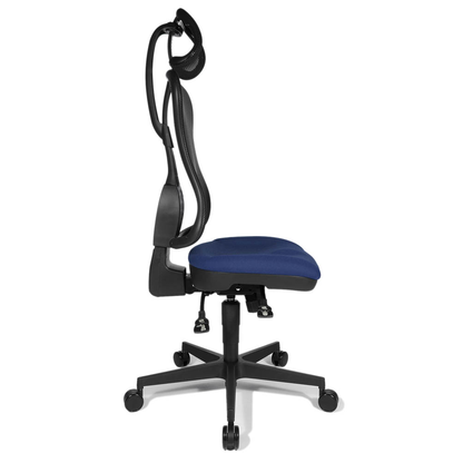 Artikelbild 5 für Topstar Bürostuhl Head Point SY, HE200 G26X Stoff blau, Gestell schwarz, Artikelnummer 414367