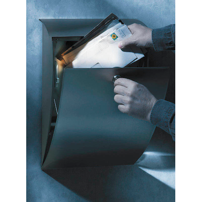 Artikelbild 3 für BURG WÄCHTER Briefkasten Milano 32420 silber, Artikelnummer 503413