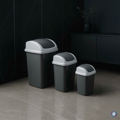 Artikelbild 10 für MAUL swing Mülleimer 24,0 l dunkelgrau, 1 St., Artikelnummer 778948