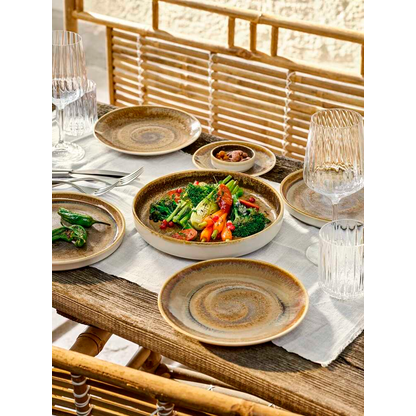 HEART & SOUL Teller Perfect Match Cumin hellbraun Ø 21,0 cm, 6 St