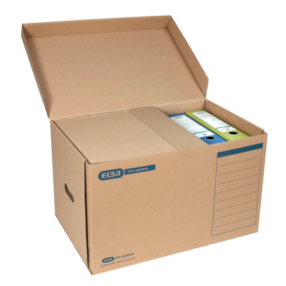 Artikelbild 6 für ELBA Archivcontainer tric system braun 54,5 x 36,0 x 32,0 cm, 10 St., Artikelnummer 144329