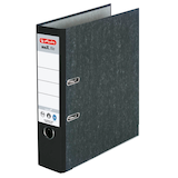 Artikelbild 1 für herlitz maX.file nature Ordner schwarz marmoriert Karton 8,0 cm DIN A4, 1 St., Artikelnummer 138974