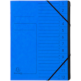 Artikelbild 1 für Exacompta Ordnungsmappe 12 Fächer blau, 1 St., Artikelnummer 286983