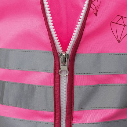 Artikelbild 7 für ROTH Mädchen Kinder-Warnweste Diamant pink Einheitsgröße, Artikelnummer 580809