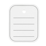 Artikelbild 1 für SIGEL Hängeetiketten weiß 40,0 x 50,0 mm liniert, 500 St., Artikelnummer 231415