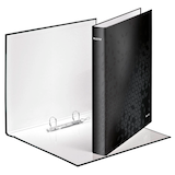 Artikelbild 1 für LEITZ WOW Ringbuch 2-Ringe schwarz 4,0 cm DIN A4, 1 St., Artikelnummer 107241