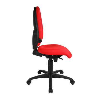 Artikelbild 5 für Topstar Bürostuhl Syncro Pro 5, S500 G21S Stoff rot, Gestell schwarz, Artikelnummer 350722
