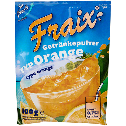 Artikelbild für Orange Getränkepulver 25x 100,0 g, Artikelnummer 153659