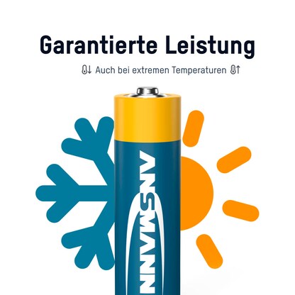 Artikelbild 8 für ANSMANN Batterien X-POWER Alkali-Mangan Mignon AA 1,5 V, 4 St., Artikelnummer 584870