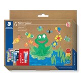 Artikelbild 1 für STAEDTLER Noris Club MALI Fingerfarben farbsortiert 6x 100,0 ml, 6 St., Artikelnummer 193427