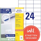 Artikelbild 1 für AVERY Zweckform Etiketten 3474 weiß 70,0 x 37,0 mm, 100 Blatt, Artikelnummer 420976