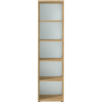 Artikelbild 6 für GERMANIA Aktenregal Monteria navarra-eiche, weiß 50,0 x 37,0 x 196,0 cm, 1 St., Artikelnummer 121477