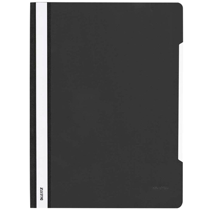 Artikelbild 2 für LEITZ Schnellhefter 4191 Kunststoff schwarz DIN A4, 1 St., Artikelnummer 257996