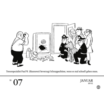 Artikelbild 8 für Heye Abreißkalender LORIOT 2026, 1 St., Artikelnummer 551238