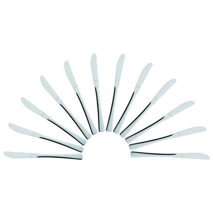 Artikelbild für solex® Messer Karina silber, 12 St., Artikelnummer 986026