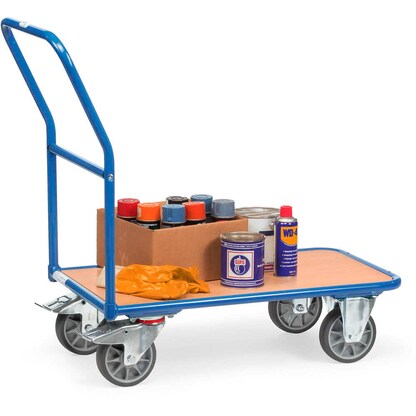 Artikelbild 2 für fetra Transportwagen Magazinwagen 2102 blau 70,5 x 118,0 x 95,3 cm bis 400,0 kg, Artikelnummer 746436