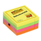 Artikelbild 1 für office discount neon Haftnotizen farbsortiert, 1 Würfel, Artikelnummer 238100