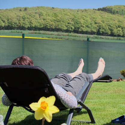 Artikelbild 5 für relaxdays Windschutznetz dunkelgrün 15,0 x 1,5 m, Artikelnummer 450183