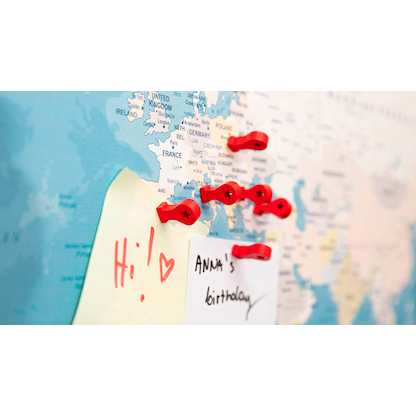 Artikelbild 3 für ALLboards Standort Magnet rot, Holz 1,1 x 2,0 cm, 6 St., Artikelnummer 503518