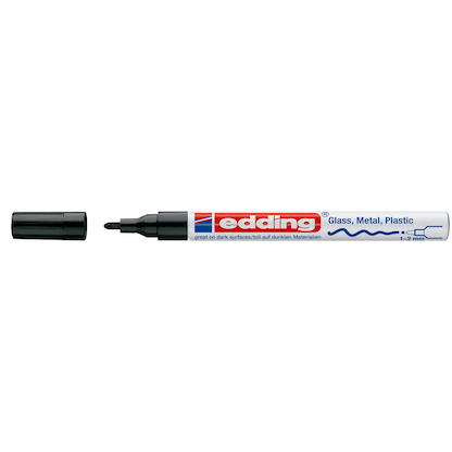 Artikelbild für edding 751 creative Lackmarker schwarz 1,0 - 2,0 mm, 1 St., Artikelnummer 126169