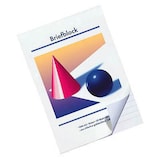 Artikelbild 1 für Briefblöcke Kugel und Kegel DIN A5 liniert, 10 Blöcke, Artikelnummer 425991