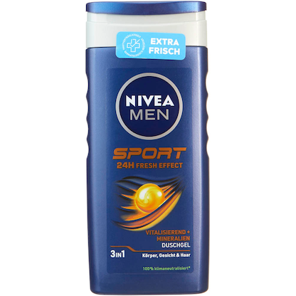 Artikelbild 2 für NIVEA MEN 3in1 SPORT Duschgel 250 ml, Artikelnummer 777841