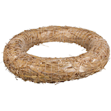 Artikelbild 1 für Rayher Bastelkranz strohgelb aus Stroh unverschweißt Ø 30,0 cm, 1 St., Artikelnummer 925680