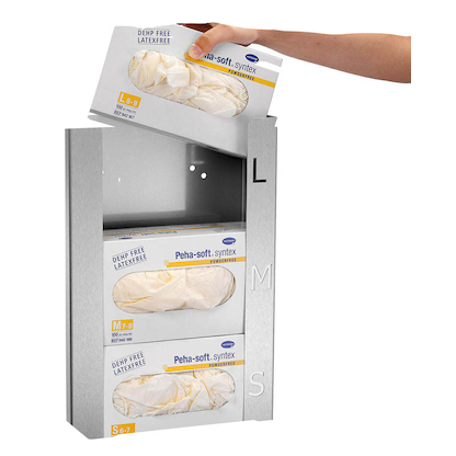 Artikelbild 3 für Bartscher Handschuhspender K30 850025 silber Edelstahl, 1 St., Artikelnummer 428076