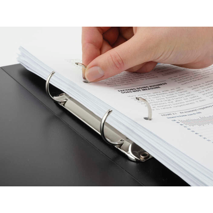 Artikelbild 4 für RAPESCO® ECO Ringbuch 2-Ringe schwarz 3,8 cm DIN A4, 10 St., Artikelnummer 782702