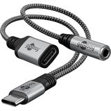 Artikelbild 1 für goobay USB C/3,5 mm Adapter, Artikelnummer 557849