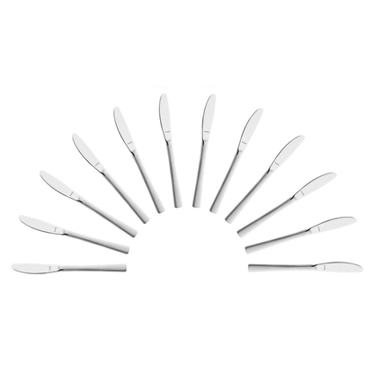 Artikelbild für Amefa Messer Dante silber satiniert, 12 St., Artikelnummer 548828