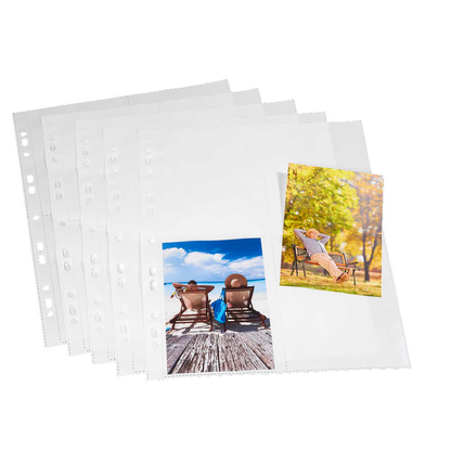 Artikelbild für VELOFLEX Fotosichthüllen 10x15 cm transparent glasklar, 5 St., Artikelnummer 672772