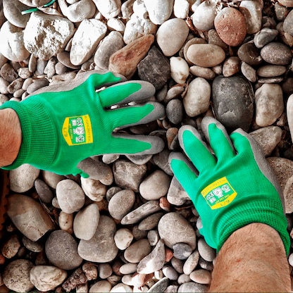 Artikelbild 5 für GRÜNTEK® unisex Gartenhandschuhe grün Größe 9, 5 Paar, Artikelnummer 316798