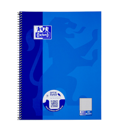 Artikelbild 2 für OXFORD Collegeblock Schule Kleinformat kariert DIN A5 Innenrand, 1 Block, Artikelnummer 820314