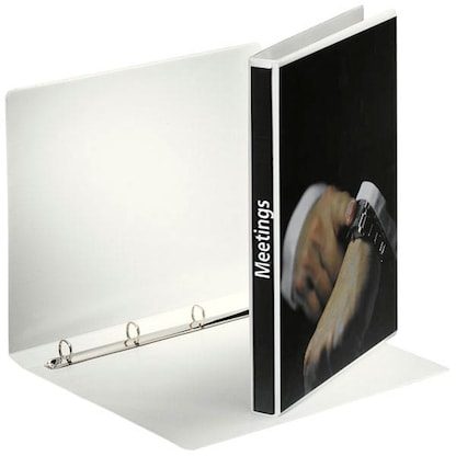 Artikelbild 3 für Esselte Präsentationsringbücher 4-Ringe weiß 3,0 cm DIN A4, 10 St., Artikelnummer 595223