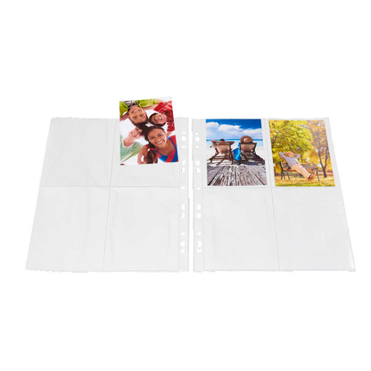 Artikelbild 3 für VELOFLEX Fotosichthüllen 10x15 cm transparent glasklar, 5 St., Artikelnummer 672772