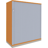 Artikelbild 1 für fm Sidney Rollladenschrank buche 2 Fachböden 100,0 x 44,2 x 113,3 cm, Artikelnummer 160602