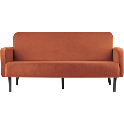 Artikelbild für meet powered by PAPERFLOW 3-Sitzer Sofa LISBOA rost schwarz Stoff 176,0 x 81,5 x 83,0 cm, 1 St., Artikelnummer 851244