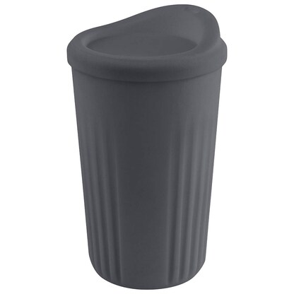 Artikelbild 2 für APS Mehrweg-Kaffeebecher TO GO grau 0,4 l, 1 St., Artikelnummer 198758