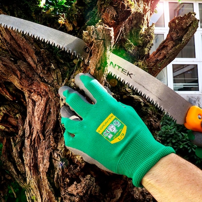 Artikelbild 6 für GRÜNTEK® unisex Gartenhandschuhe grün Größe 9, 5 Paar, Artikelnummer 316798