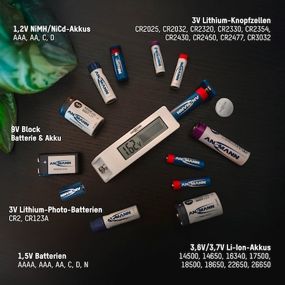 Artikelbild 4 für ANSMANN Comfort Batterietester, Artikelnummer 629448